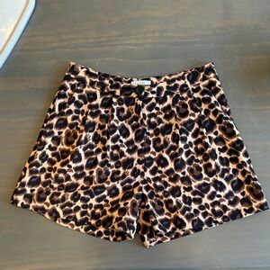 Jade Yoga Leopard Print Shorts